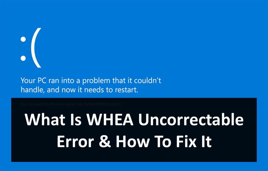 WHEA Uncorrectable Error